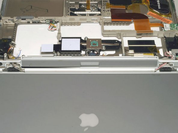 PowerBook G4 Titanium Mercury Upper Case Replacement: step 33, image 1 of 1