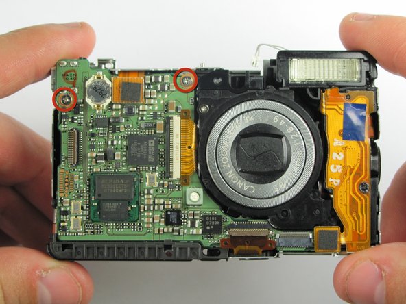 Canon Powershot SD750 Motherboard Replacement: step 17, image 1 of 1