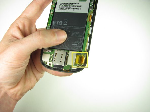 HTC Maple 100 Internal Ear Speaker Replacement: step 9, image 1 of 2