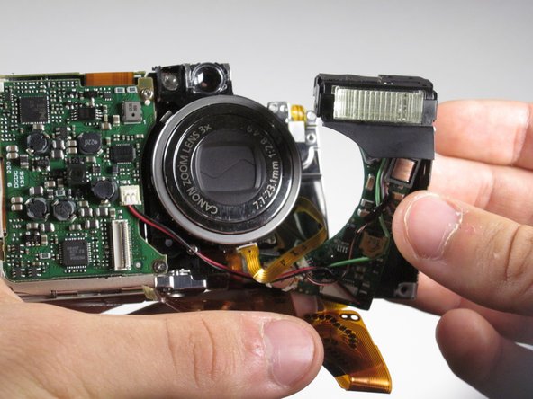 Canon Powershot SD550 Zoom Lens Assembly Replacement: step 17, image 1 of 1