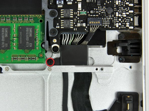 MacBook Unibody Model A1278 Battery Connector Replacement: step 10, image 1 of 2