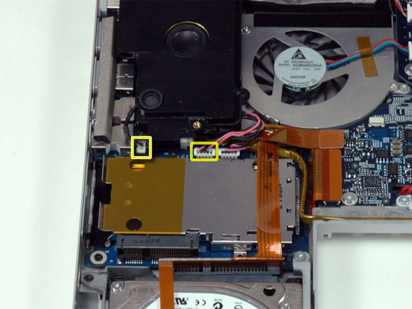 MacBook Pro 17" Models A1151 A1212 A1229 and A1261 Left Fan Replacement: step 16, image 1 of 1