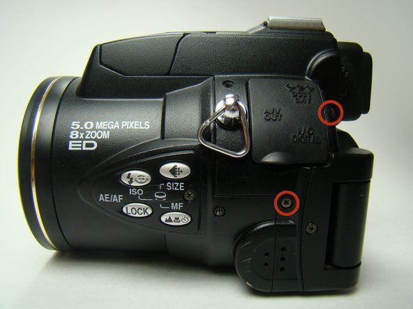 Nikon Coolpix E5700 Viewfinder Replacement: step 6, image 1 of 1