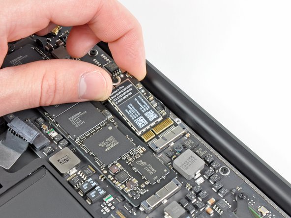MacBook Air 13" Late 2010 AirPort/Bluetooth Card Replacement: step 6, image 2 of 2