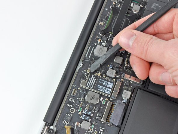 MacBook Air 11" Late 2010 AirPort/Bluetooth Card Replacement: step 4, image 2 of 2