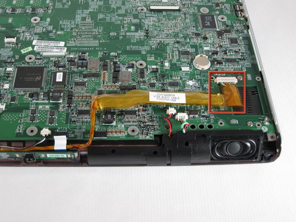 HP Pavilion zd8000 Base Fans Replacement: step 40, image 1 of 2