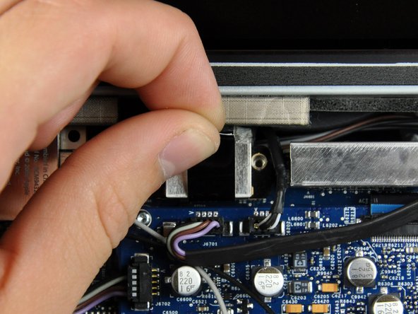 iMac Intel 20" EMC 2133 and 2210 Audio Board Replacement: step 8, image 1 of 1