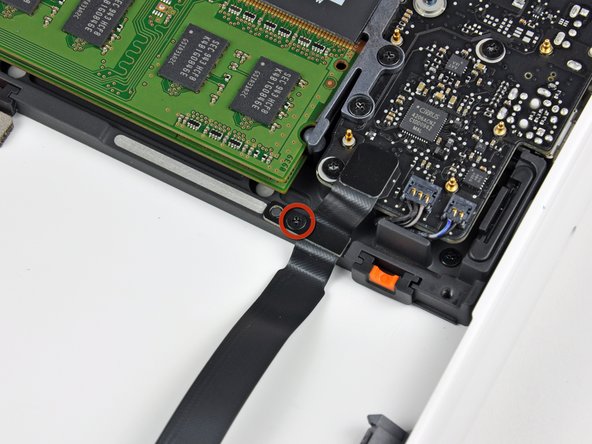 MacBook Unibody Model A1342 Hard Drive Cable Replacement: step 8, image 1 of 1