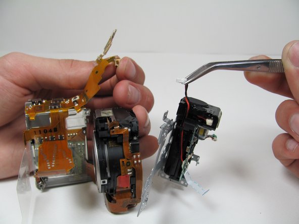 Canon PowerShot S500 Breakdown to Three Parts Replacement: step 29, image 2 of 2