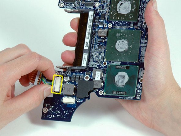 MacBook Pro 17" Models A1151 A1212 A1229 and A1261 Logic Board Replacement: step 23, image 1 of 1