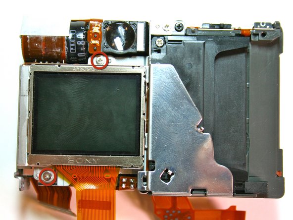 Canon Powershot S200 Camera lens Replacement: step 21, image 1 of 1