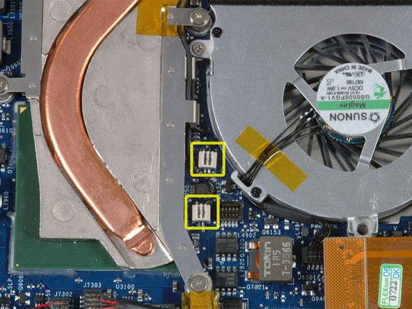 MacBook Core Duo Heat Sink Replacement: step 15, image 1 of 1