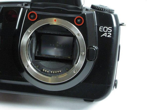 Canon EOS A2 Front Cover Replacement: step 4, image 1 of 1