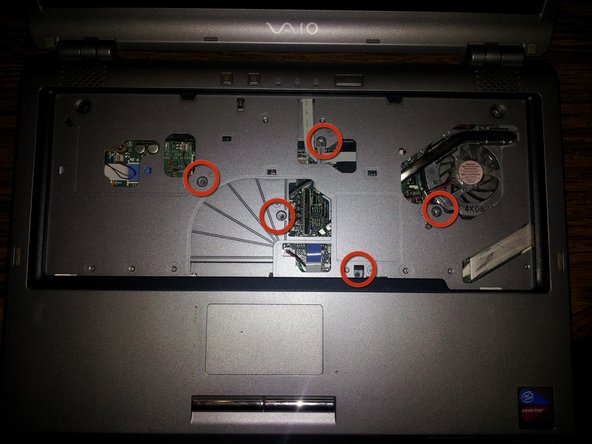 Sony Vaio VGN-S260 Hard Drive Replacement: step 9, image 1 of 1