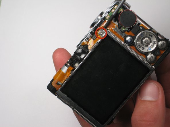 Canon PowerShot SD450 LCD Screen Replacement: step 9, image 1 of 1