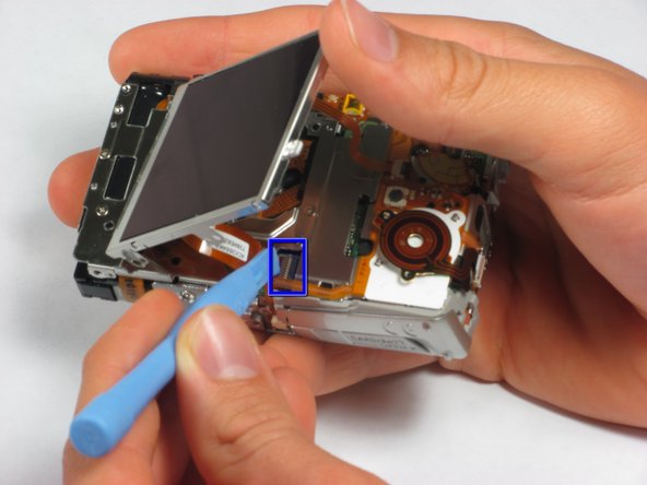 Canon PowerShot SD850 IS LCD Screen Replacement: step 10, image 1 of 1