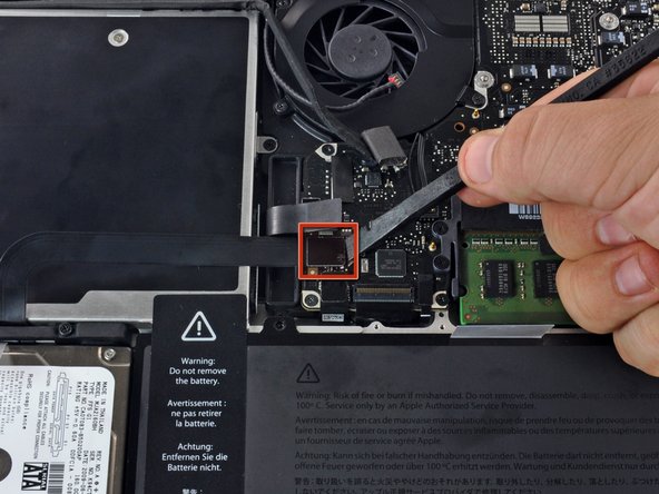 MacBook Pro 13" Unibody Mid 2010 Optical Drive Replacement: step 7, image 1 of 1