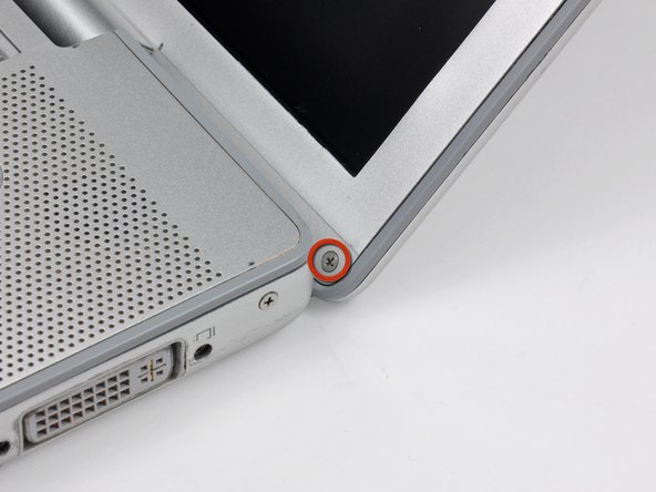 PowerBook G4 Aluminum 17" 1-1.67 GHz LCD Replacement, PowerBook G4 Aluminum 17" 1-1.67 GHz LCD Replacement: step 1, image 2 of 2