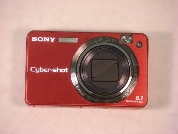 Sony Cyber-shot DSC-W150 Front Casing Replacement: step 8, image 1 of 1