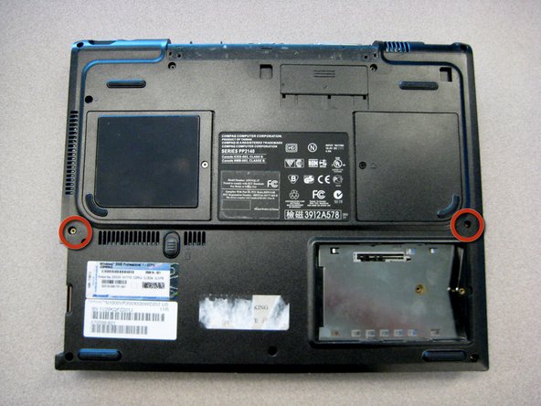 Compaq Evo N1000v Fan Replacement: step 23, image 1 of 1