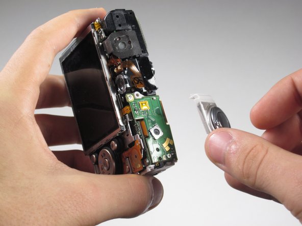 Canon Powershot SD550 Shutter Button Replacement: step 7, image 2 of 2