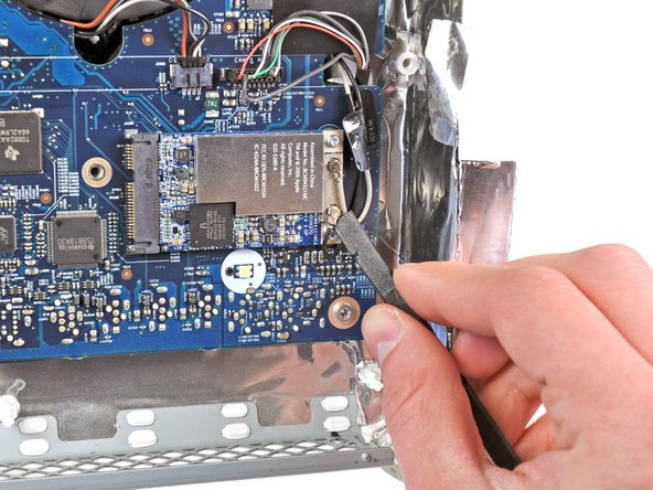 iMac Intel 24" EMC 2111 Logic Board Replacement: step 17, image 1 of 2