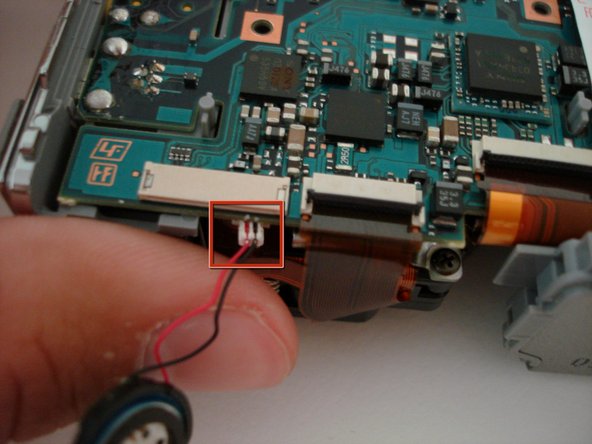 Sony Cyber-shot DSC-W5 Motherboard Replacement: step 12, image 2 of 2