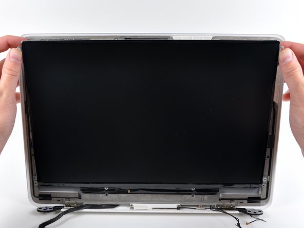 MacBook Unibody Model A1342 Antenna Cables Replacement: step 24, image 1 of 1