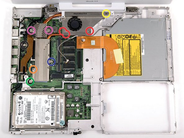 iBook G4 14" 933 MHz-1.33 GHz Logic Board Replacement: step 40, image 1 of 1