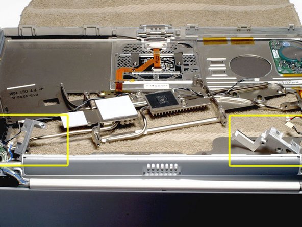 PowerBook G4 Titanium Onyx Upper Case Replacement: step 37, image 1 of 1