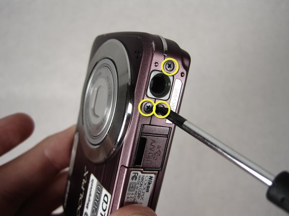 Nikon Coolpix S210 Back Case Replacement: step 4, image 1 of 1
