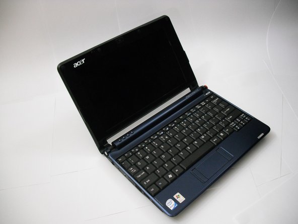 Acer Aspire One ZG5 Fan Replacement: step 9, image 1 of 1